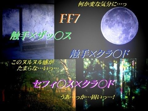 触手❤禁断の夜｜ ファ○ナルファ○タジー7 鬼畜・モブ姦・異種姦・スカ・マニアック系