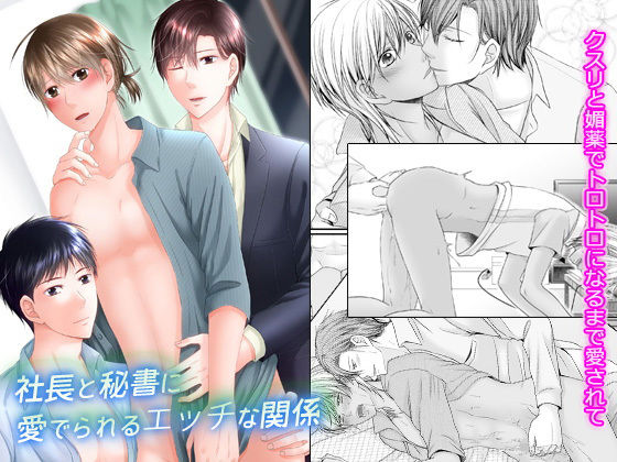 BL（ボーイズラブ）❤社長と秘書に愛でられるエッチな関係〜クスリと媚薬でトロトロになるまで愛されて〜｜