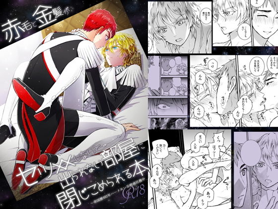 BL（ボーイズラブ）❤赤毛と金髪がセッ××しないと出られない部屋に閉じ込められる本｜