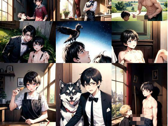 イラスト・CG集❤男根相思相愛｜