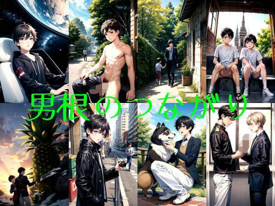 イラスト・CG集❤男根のつながり｜