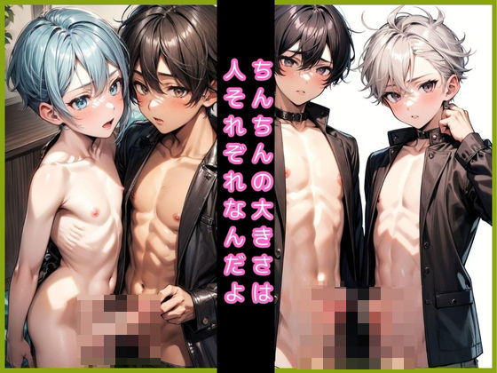 イラスト・CG集❤ちんちんの大きさは人それぞれなんだよ｜