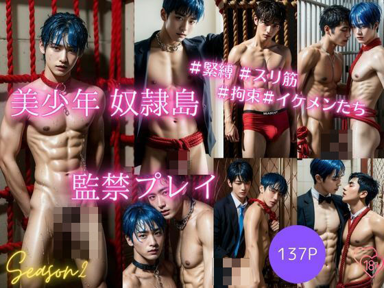 拘束❤美少年 奴●島 監禁プレイを楽しむイケメンたち〜Season2｜