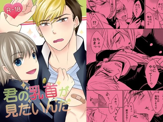 BL（ボーイズラブ）❤君の乳首が見たいんだ｜