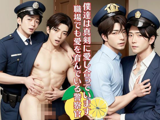 フェラ❤僕達は真剣に愛し合っています職場でも愛を育んでいる警察官は筋肉イケメン｜