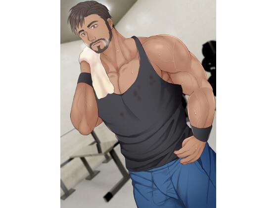 動画・アニメーション❤ジム終わりのガチムチ親父とシャワールームでSEX｜