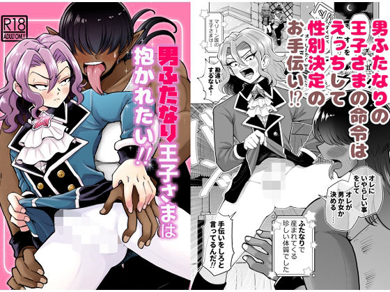 ふたなり❤男ふたなり王子さまは抱かれたい！！｜