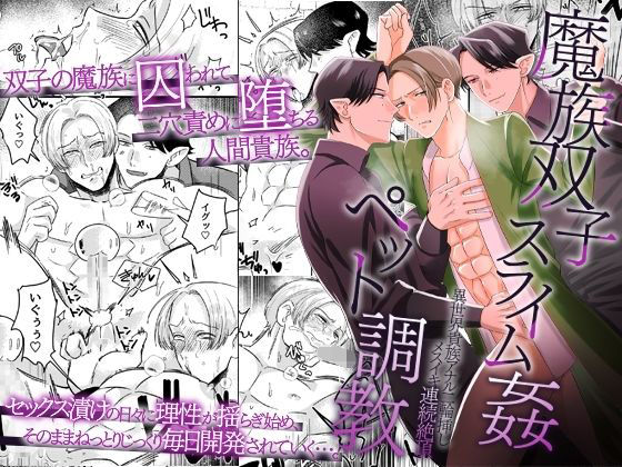 拘束❤魔族双子スライム姦ペット調教 〜異世界貴族アナル二輪挿しメスイキ連続絶頂〜｜