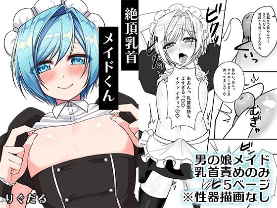 メイド❤絶頂乳首メイドくん｜